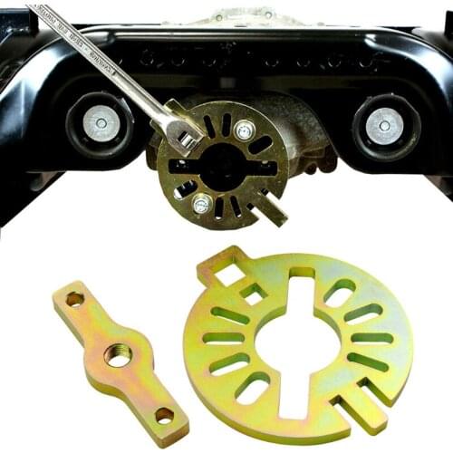 066E 1 Set Multifunctional Convenient Big Gear Flange Fixing Tool Bracket Wrench 17x15cm Portable Multipurpose Tool