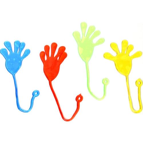 12PCS Kids birthday party supply gift souvenirs Sticky hands Pinata Fillers baby shower favor christening gift present giveaway