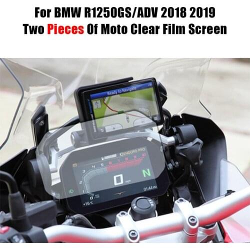 2pcs Cluster Scratch Protection Film Screen Protector For BMW R1200GS Adventure F900R 2018 Motorbike R 1200 GS 2018 LC Adventure