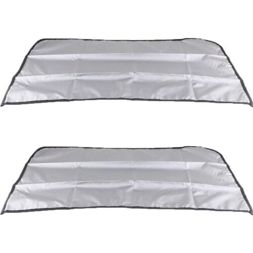 2pcs Magnetic Sunshade Cover Windshield Sunshade Protector Car Window Sun Shade Summer Sunshield Car Front Windscreen Cover