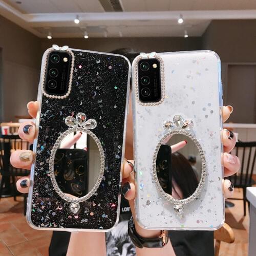 Glitter Diamond Case for Samsung A51 A71 A70 A50 A81 A91 A20 A30 A10 A80 S20 Ultra S10 S9 S8 Note 10 9 8 Plus Lite Silicone Case