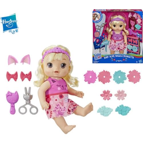 Hasbro Baby Alive Naughty Baby Cute Modeling Baby Electric Talking Smart Doll Toy Gift Girls Play House Toys Educational Gifts