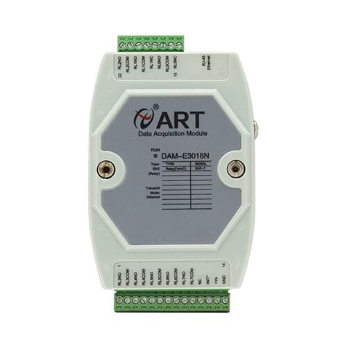 8-channel relay output module,Ethernet Remote Data Acquisition Din Rail Adam Module,free express