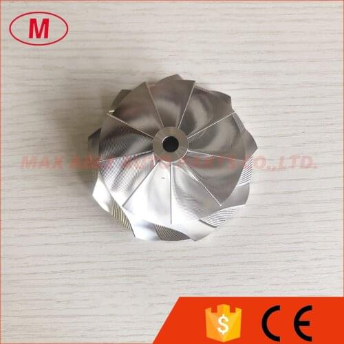 G35-900 61.75/76.60mm 9+0 blades point millingmilling/aluminum 2618/billet compressor wheel for880695-5001S/880700-5001S