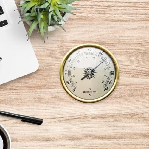 2 in 1 Humidity Temperature Meter Wall Mounted Thermometer Hygrometer Large-Screen Humidity/Temperature Measuring Instrument