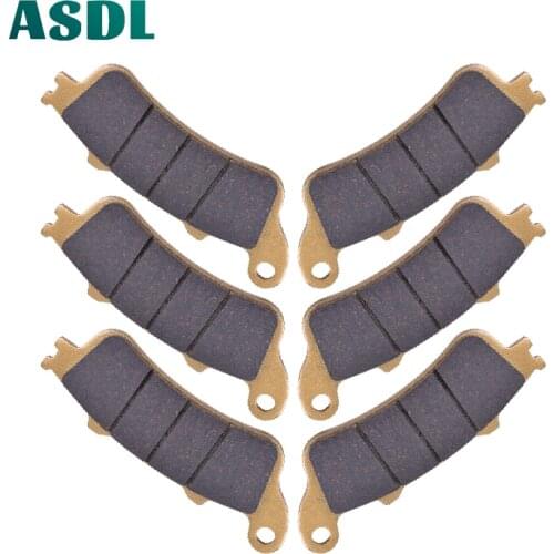 Motorcycle Front and Rear Brake Pads for Honda VFR800 VFR 800 CBR 1100 XX Blackbird ST 1100 NRX1800 VTX1800 NRX VTX 1800 #b