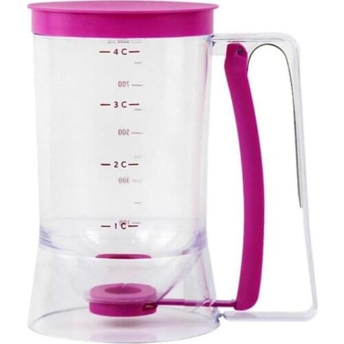 Kitchen accessories gadgets Baking Tool Dough Batter Dispenser Cupcake Funnel Batter Dispenser Valve Measuring Cup Cake tools