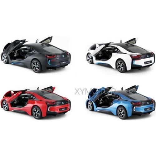 NEW Rastar 1/24 For BMW i8 Diecast Model Car Toys Boy girl gift Ornament Display Black/White/Red/Blue Metal,Plastic,Rubber