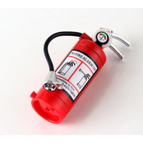Novel and Unique Creative Fire Extinguisher Shape Lighter Smoking Accessories for Weed Funny Gift for Friend Gadgets for Men