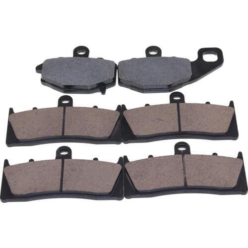 For KAWASAKI ZX600 NINJA ZX-6R ZX6R ZX 6R 1998-2002 Motorcycle Front Rear Brake Pads For ZX900 NINJA ZX-9R ZX9R ZX 9R 1996-2001