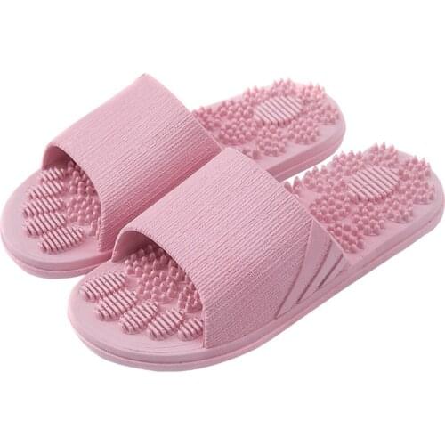 Foot Massage Sandals For Families Summer Couples Home Indoor Bathroom Anti-skid Soft Bottom Slippers