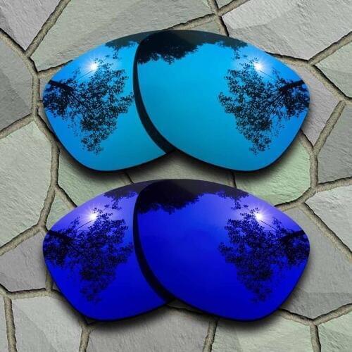Sky Blue&Violet Blue Sunglasses Polarized Replacement Lenses for Oakley Frogskins