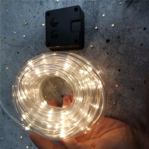 LED Rope Lights Solar Powered String Lights 10/20M Hanging Fairy Lights for Camping Party Halloween Christmas Wedding Decoration