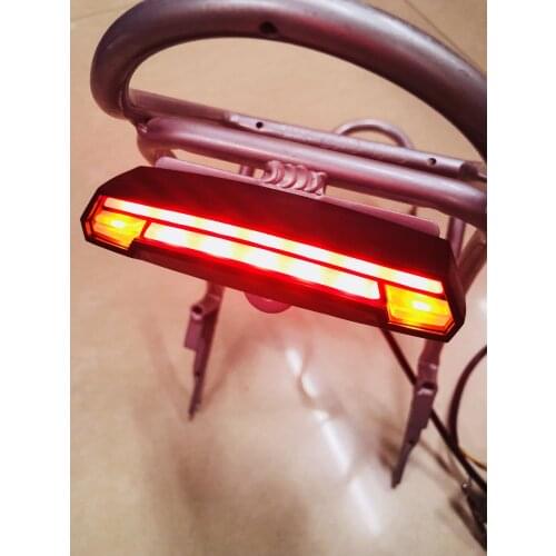 36V48V60V64V Led Ebike Rear light Electric Scooter rear light brake light and turn light