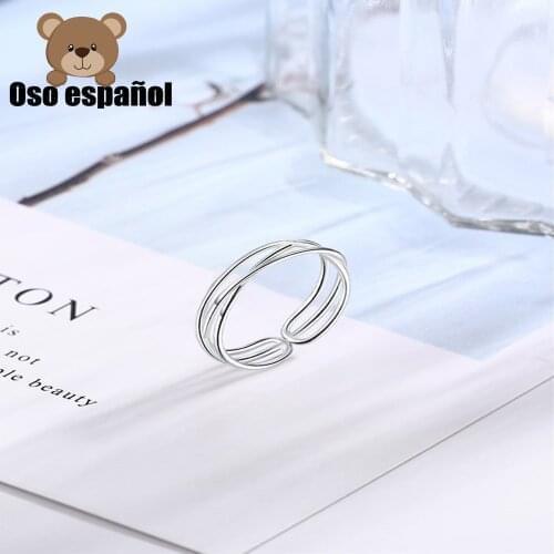 TS-JZ010 Toss Bear 925 Sterling Silver Fine Jewelry Spanish Bear Superior Quality Version Jewelry Womens Fashion Gemstone Ring