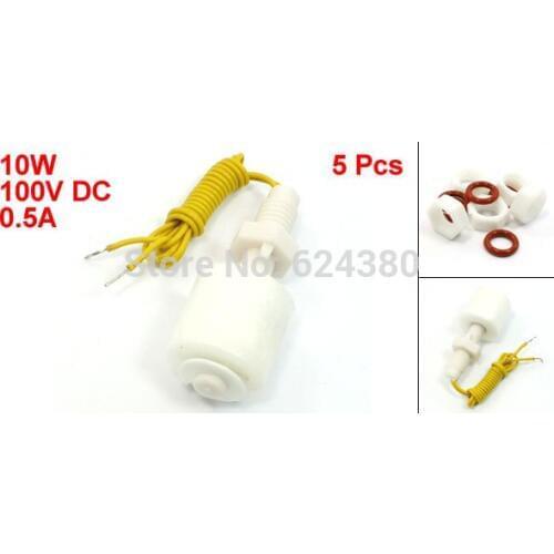 1 Bag ( 5 Pcs / Lots ) x Fish Tank Pool Liquid Water Level Sensor Vertical PP Float Switch ZP4310 Wholesale Retail