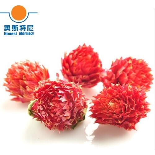 100g Free shipping natural dried red Gomphrena globosa flower buds&red globe amaranth flower buds
