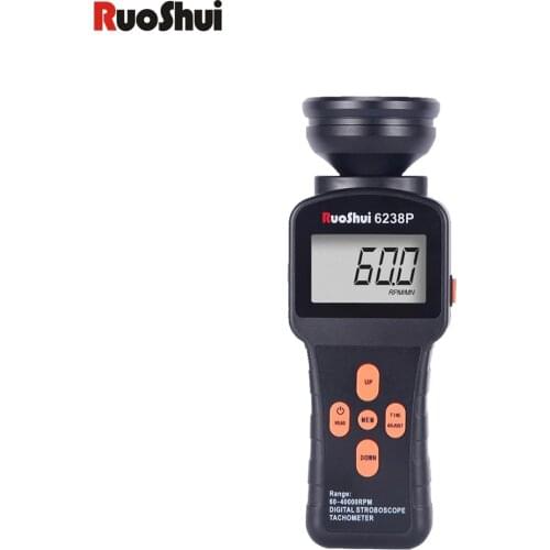 Digital Laser Tachometer Non Contact RPM LCD Tach Digital Laser Tachometer Speedometer Speed Gauge Engine Dropship Stroboscope