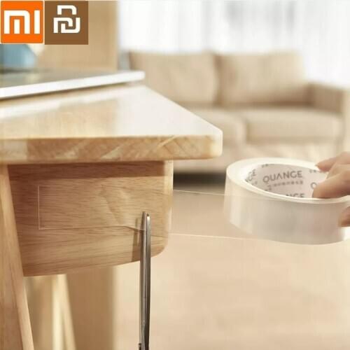 Xiaomi mijia traceless double-sided tape is transparent without leaving adhesive and free of holes due to kitchen hangings