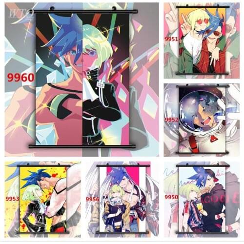 Promare YAOI Galo Thymos X Lio Fotia Canvas Painting Anime Posters Wall Decor Posters and Prints Wall Art Picture Home Decor