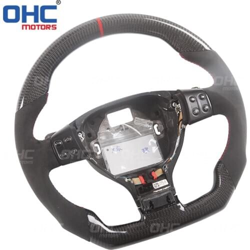 Real Carbon Fiber steering wheel for V-W Golf MKV GLI Scirocco Golf R