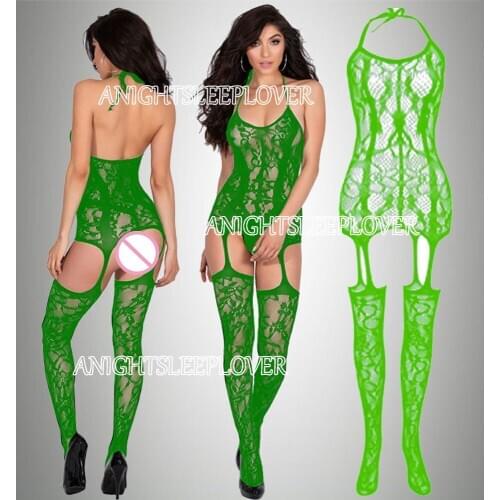 Lingerie Bodysuit Underwear Sleepwear Sexy Body Tight Fetish Erotic Open Crotch Teddies Costumes Bodystocking Baby Doll Mujer