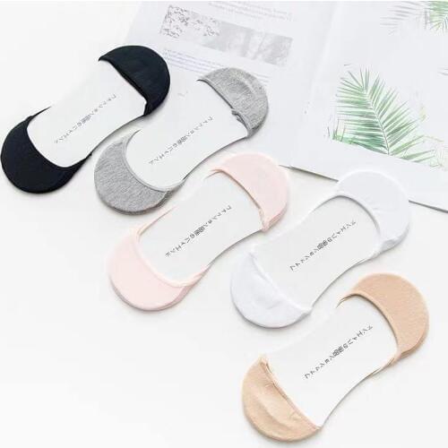 4Pair=8Pcs Summer Thin Boat Socks Breathable Invisible Boat Socks Women High Heel Slippers Low Cut Non-slip Liner Short Socks