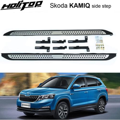 New arrival running board side step side bar pedals for Skoda KAMIQ 2018 2019 2020,made from ISO9001 factory,strongly recomended