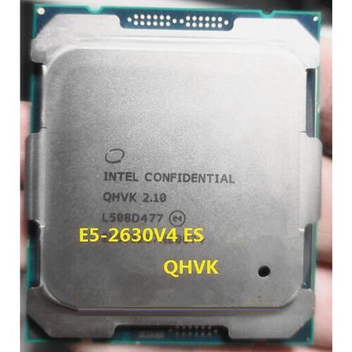Original procesador Intel Xeon ES la versión E5 2630V4 QHVK 2,10 GHZ 10 núcleos 25MB E5 2630 V4 FCLGA2011-3 85W envío gratis E5