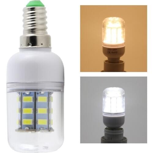 Ampolletas led light E14 3W corn bulbs 110v 220v 12v 24v super 5730 candle spotlight 12 24 v volt 360 degree lighting E 14 lamp
