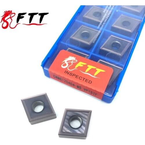 CNMG120404 MS VP15TF External Turning Tools Carbide insert High quality Lathe cutter Tool Tokarnyy turning insert