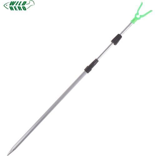 Wildhero 1pcs Aluminum Pole Rack Accesssories Holder Fishing Rod Sports Stand Bracket For Rods Fishing Rod Holdder Fishing Rod