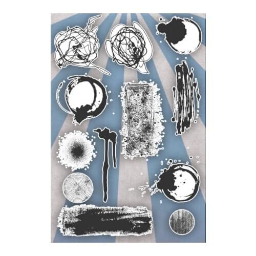 Background Transparent Clear Silicone Stamp Seal for DIY scrapbooking photo album Decorative clear stamps A1084