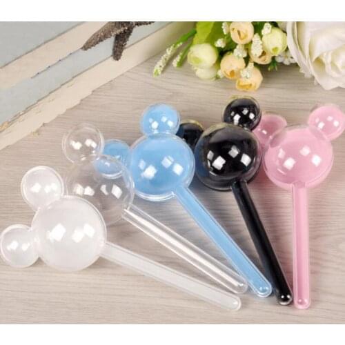 12PCS/LOT Creative Mickey Lollipop Shape Plastic Candy Box Christmas Kids Birthday Small Gift Box Candy Box