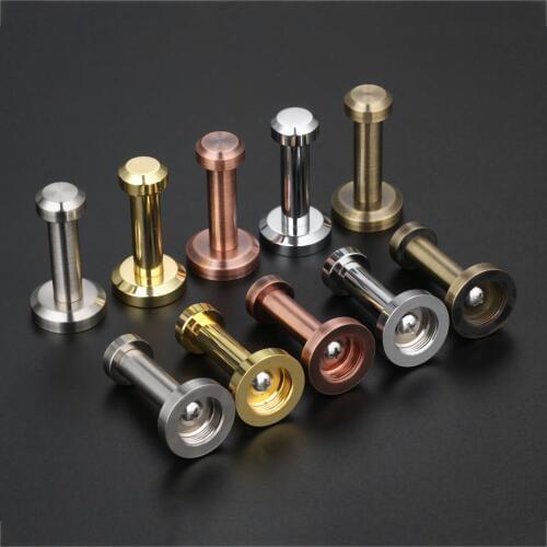 2Pcs Wall Mount Coat Hooks Brass Brushed Nickel Wall Mount Coat Hooks Towel Robe Single Hook for Hats Bag Keychain