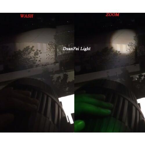 6 pieces ip65 waterproof outdoor par led 200w cob par led wash zoom lyre par cans