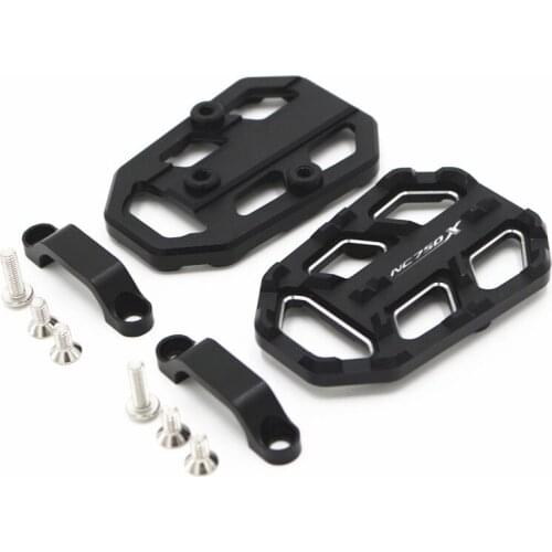 Aluminum Motorcycle Foot Pegs FootRests Footpegs for HONDA NC750 NC 750 NC750X NC750 X NC750S NC750 S 2014-2018 2015 2016 2017