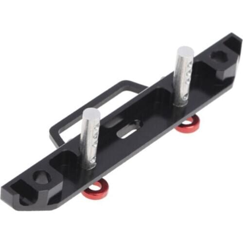 CNC Machined RC Metal Front Bumper for Axial SCX24 Trucks Car Replacements