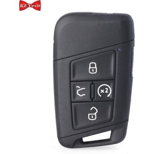 KEYECU for Volkswagen Atlas Sagitar Teramont Tuguan New Bora Tayton T-Cross Remote Fob KR5FS14-US 3G0 959 752T/ 3G0 959 752BB