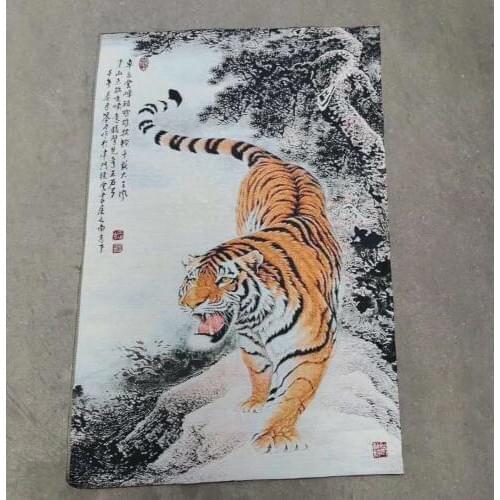 Chinese boutique collection thangka embroidery tiger pictureNo.1-No.3