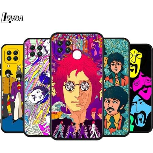 Classic Rock Band For Huawei Nova 8 7i 7 6 5T 5E 5Z 5i 5 4E 3i 3E 2i Lite Pro SE Matte Black Phone Case