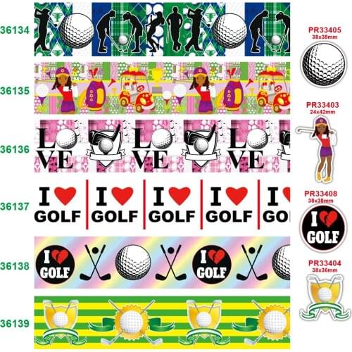 Ribbons for crafts printed grosgrain ribbon 36134