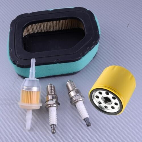 Oil Filter Fuel & Air Filter &Spark Plug Tune Up Kit Fit for Kohler SV710 SV720 SV730 SV740 TORO LX500 Enginesv