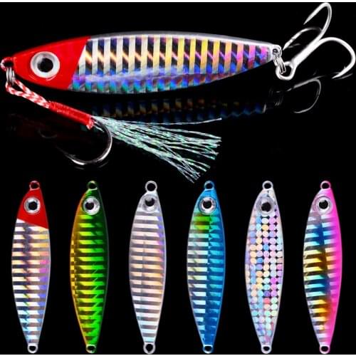 Metal Jig 7g 10g 15g 20g 30g Shore Casting Jigging lure Shore Casting Spoon Saltwater Jack Fishing lure Bit Artificial Bait