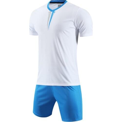 New Soccer Jerseys set Mens Sportswear Training Uniform Football Jersey Suits Team Uniforms Sets Shirts and Shorts Kits