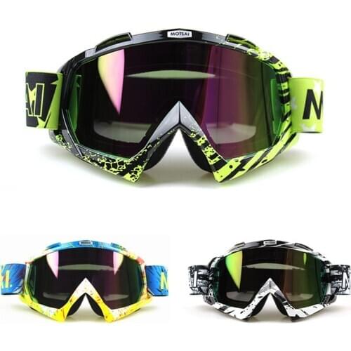 Motocross Motorcycle Goggles ATV Off Road Dirt Bike Ski goggles DustProof Racing Glasses Anti Wind Eyewear