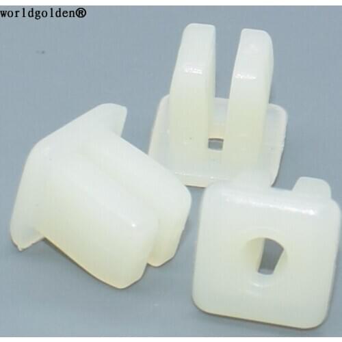 Worldgolden 100pcs auto clip Radiator Grille Nut #8 Screw Size for Renault#8934-201-263(8934201263) Chrysler#6000943