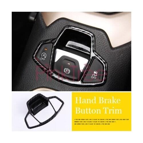 Interior Door Glass Button Panel Cover Trim For Jeep Renegade 2016 2017 2018 Carbon Fiber Color SUV Styling Accessories