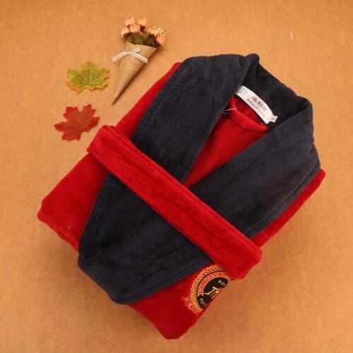 Winter Warm Thick Pajamas pyjamas men pijama Plus size XXXL blanket towel fleece Mens robe long soft warm thicken winter