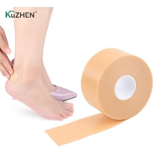 1 Roll Heel Sticker Tape Patch Anti-Wear Foam Cotton Blister Plaster Waterproof First Aid Blister Pedicure Pad Foot Care Insole